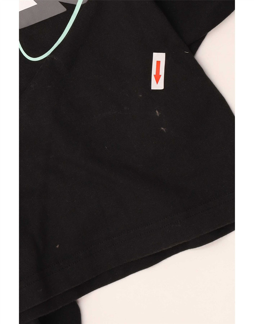 T-shirt grafica da uomo Adidas Top in cotone nero medio
