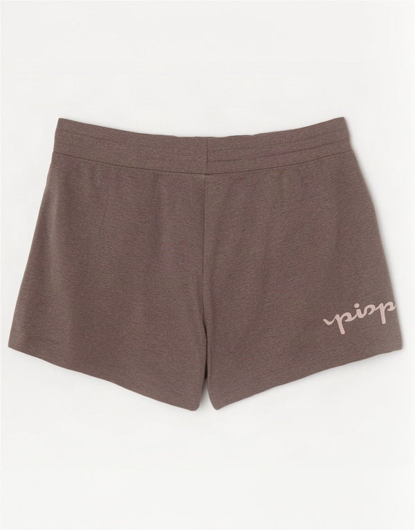 Pantaloncini sportivi grafici da donna Champion UK 6 XS grigio chiazzato