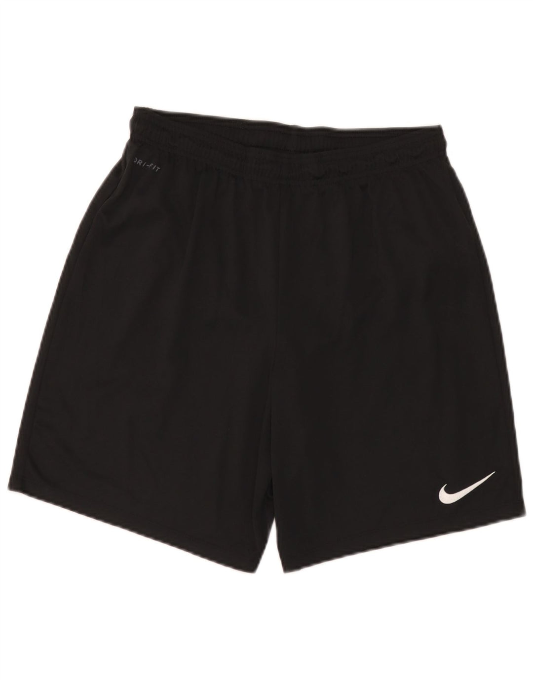 Pantaloncini sportivi Nike Dri Fit da uomo, grandi, in poliestere nero