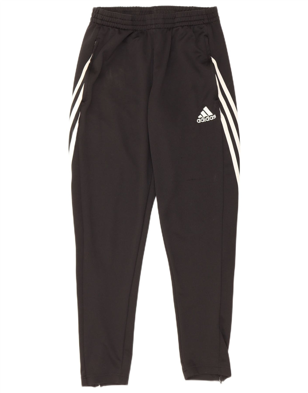 Pantaloni da tuta Adidas Climalite da donna UK 12 Medium Black Colourblock