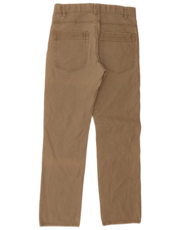 Pantaloni Chino Dritti Benetton Bambino 15-16 Anni W30 L30 Beige