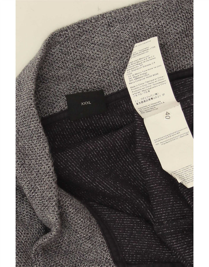Giacca da tuta da uomo Hugo Boss 3XL cotone blu navy