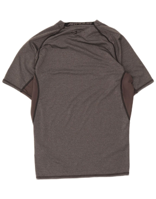 Maglietta Under Armour da donna Heat Gear UK 14 Large Grey Colourblock