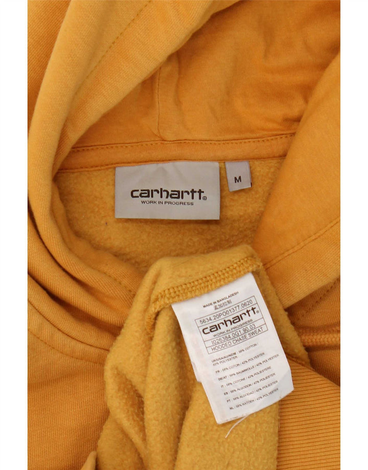 Maglione con cappuccio da uomo Carhartt in cotone giallo medio
