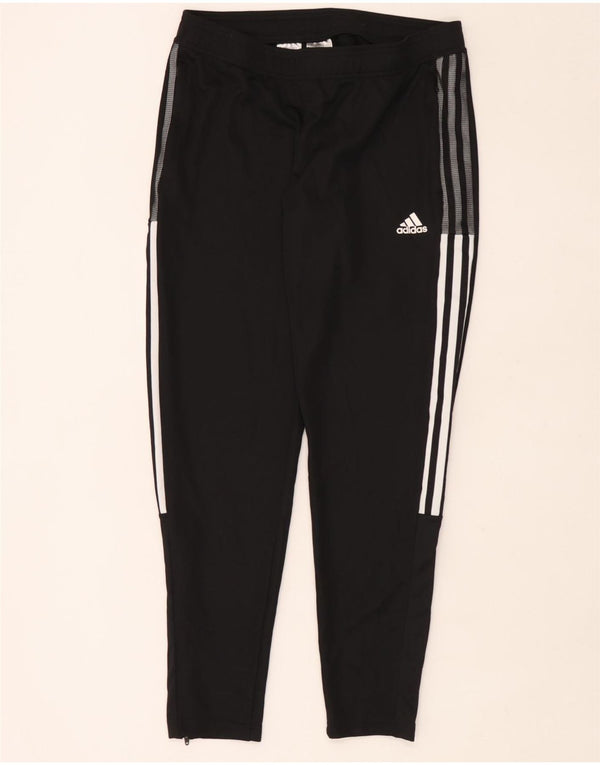Pantaloni da tuta Adidas Aeroready da donna UK 12/14 Medium Nero Poliestere
