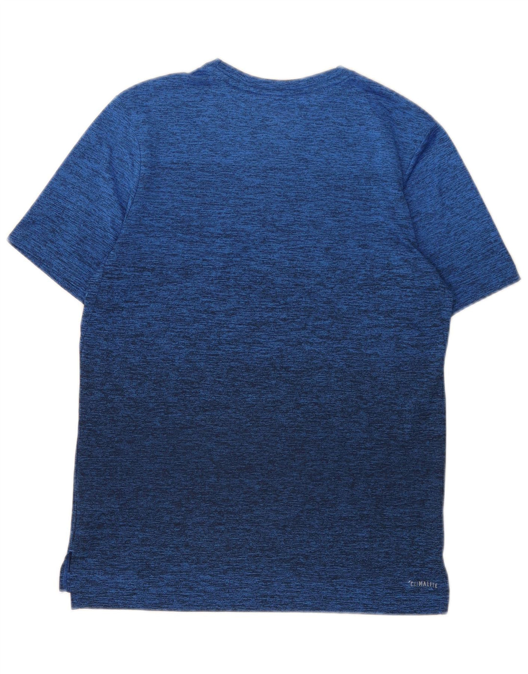 Maglietta Adidas Climalite da ragazzo, 13-14 anni, grande, in poliestere chiazzato blu
