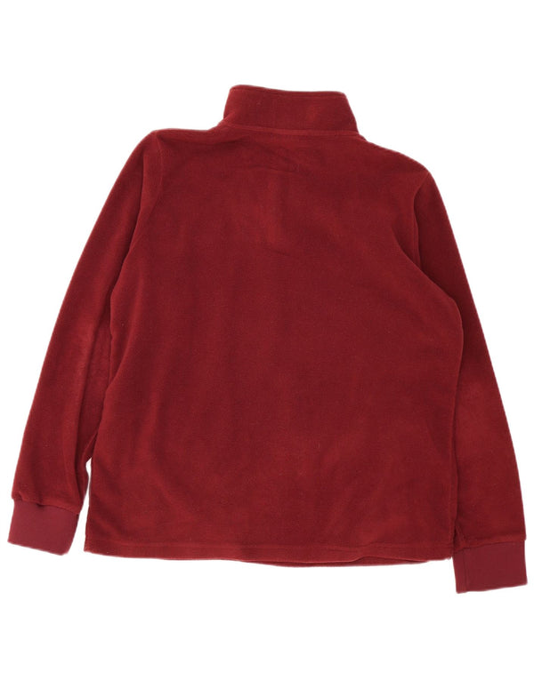 Maglione in pile con grafica oversize da donna Nautica UK 14 Borgogna medio