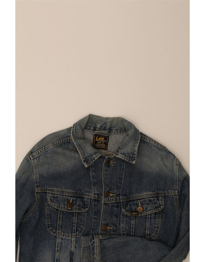 LEE Womens Denim Jacket UK 10 Small Blue Cotton Vintage Lee and Second-Hand Lee from Messina Hembry 