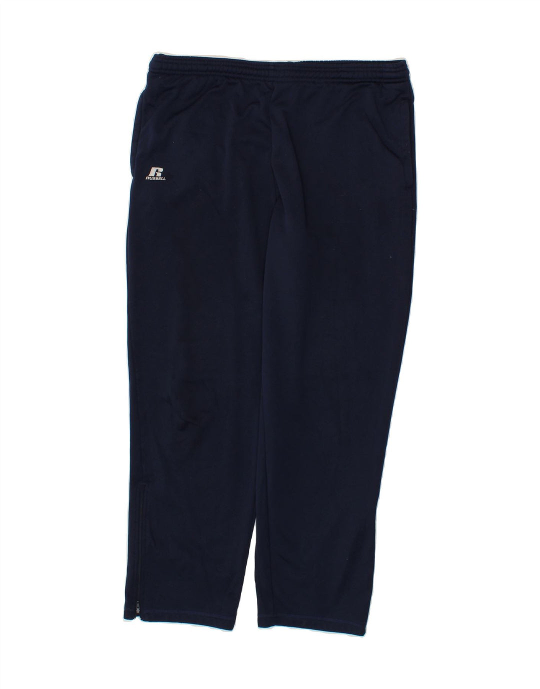 RUSSELL ATHLETIC Mens Dri-Power Tracksuit Trousers Small  Navy Blue Vintage Russell Athletic and Second-Hand Russell Athletic from Messina Hembry 