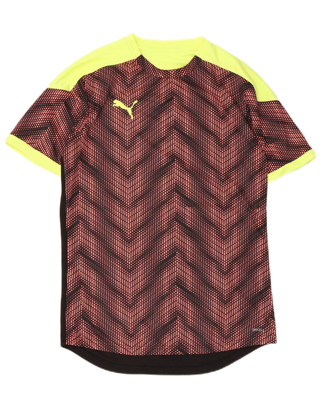 T-shirt da uomo Puma Top Chevron medio multicolore