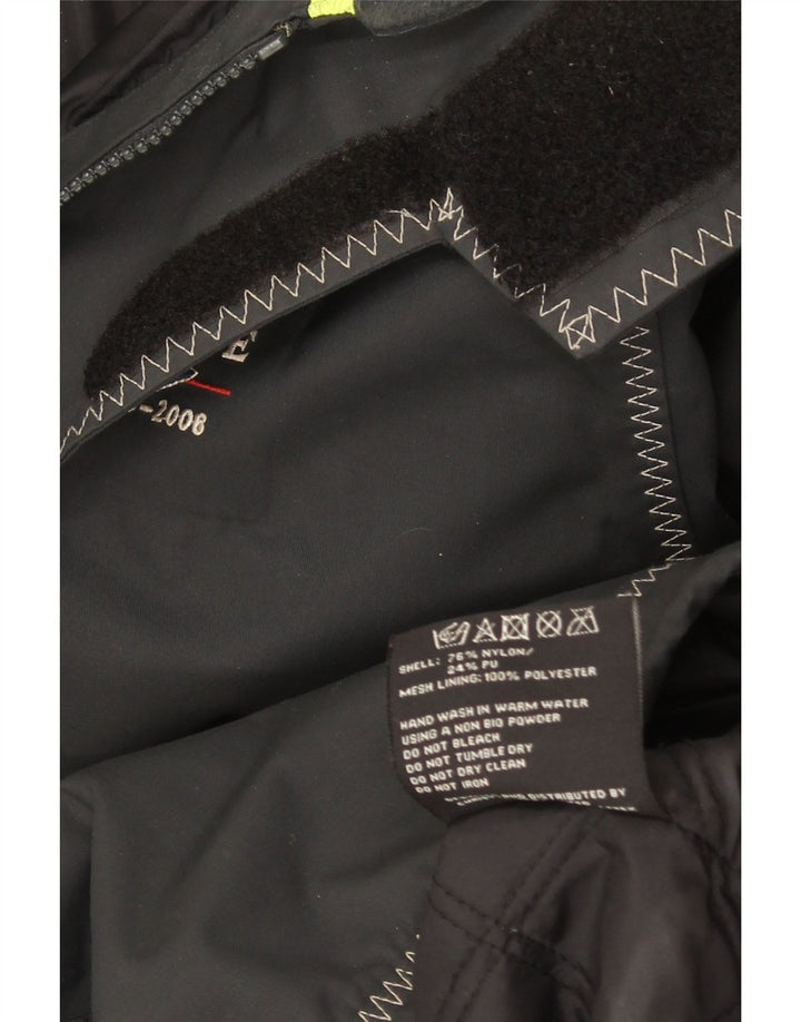 Giacca a vento con cappuccio da uomo Musto UK 40 Large in nylon nero