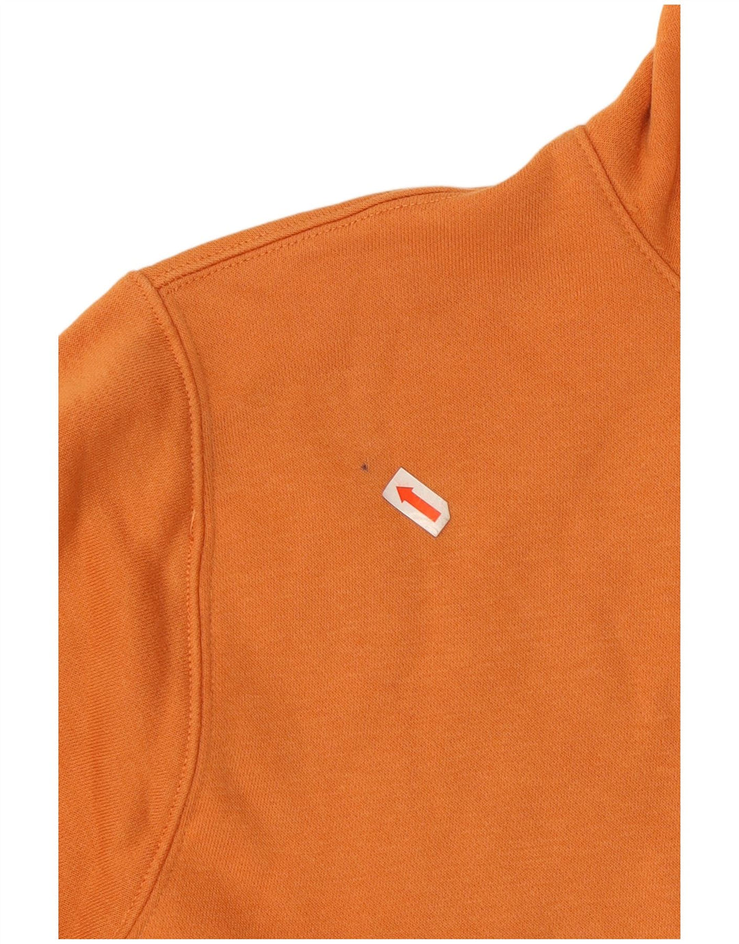 Maglione con cappuccio da uomo NIKE piccolo in cotone arancione