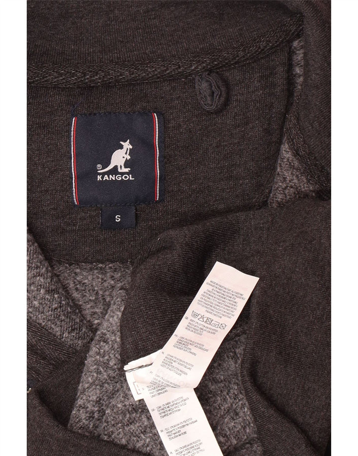 Giacca da ginnastica da uomo KANGOL piccola in cotone grigio