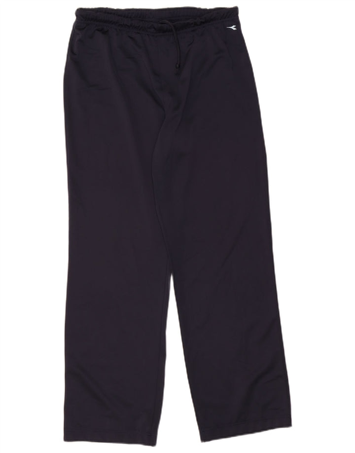 Pantaloni da tuta da donna DIADORA UK 12 Medium Blu Navy Poliestere
