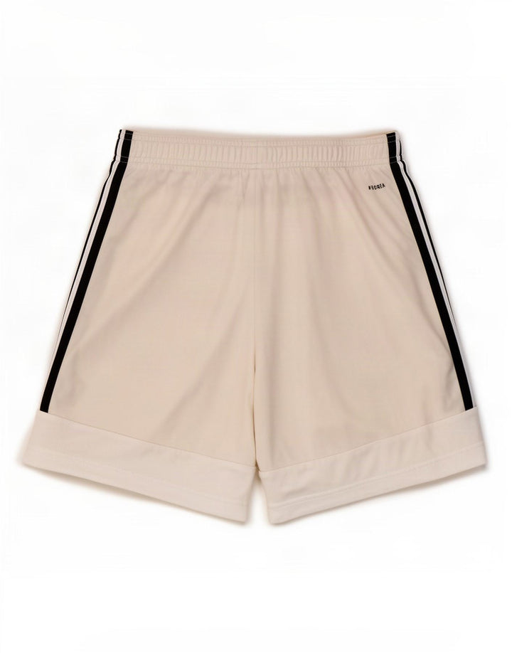 Pantaloncini sportivi Adidas Aeroready da uomo grandi in poliestere bianco