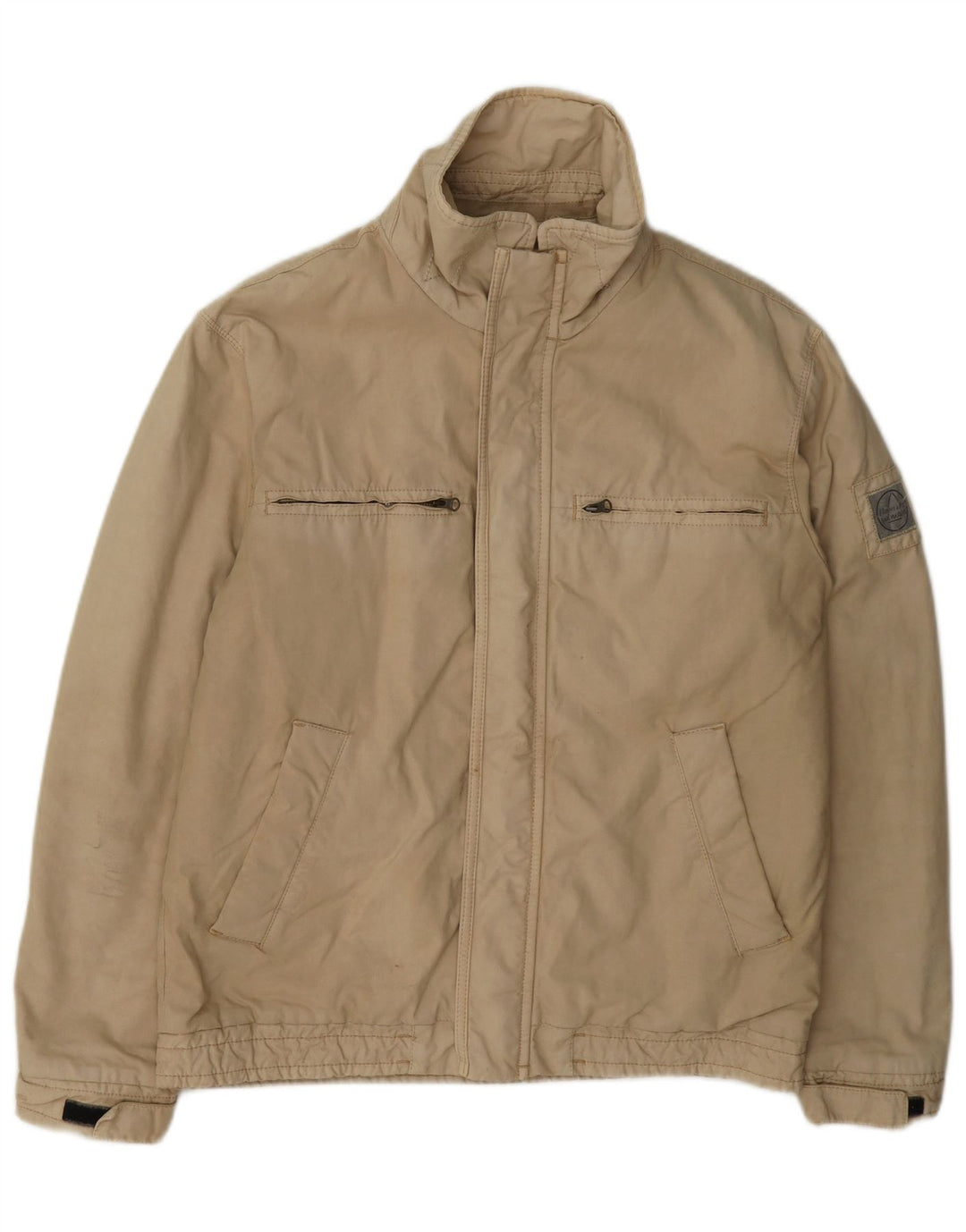 Giacca utility da uomo con vestibilità regolare Murphy & Nye UK 38 Cotone beige medio
