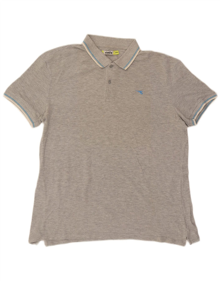 Polo Diadora Uomo 2XL Grigia