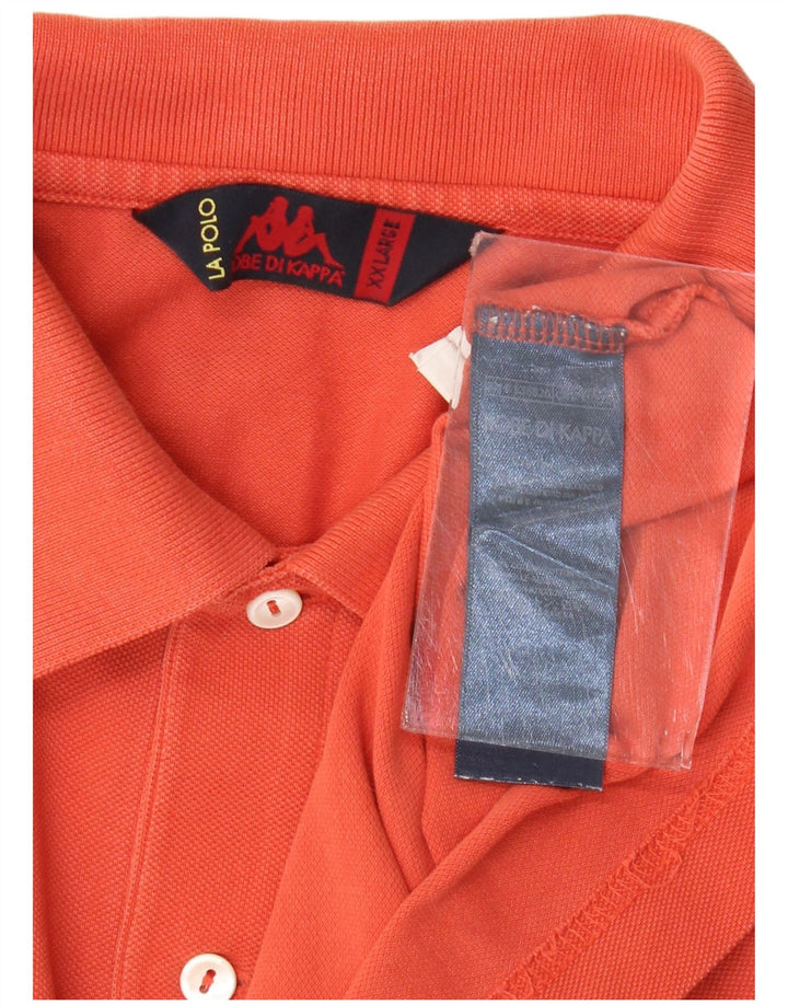 Polo Kappa Uomo 2XL Cotone Arancione