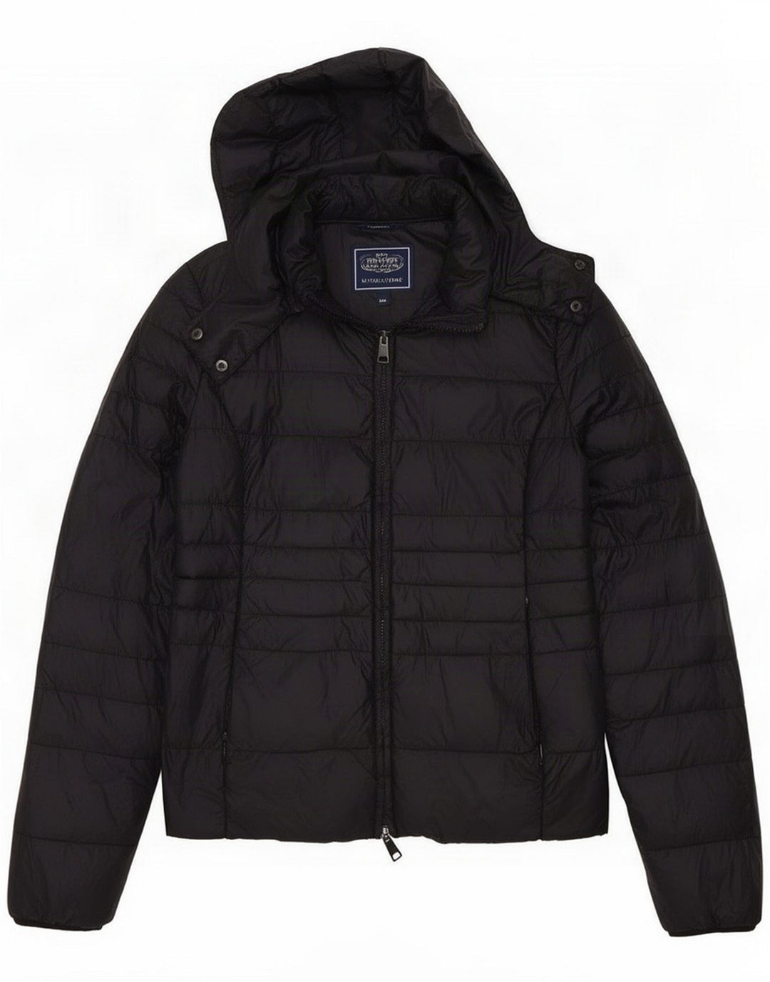 Piumino Donna Liu Jo con Cappuccio IT 46 Large Blu Navy Poliammide