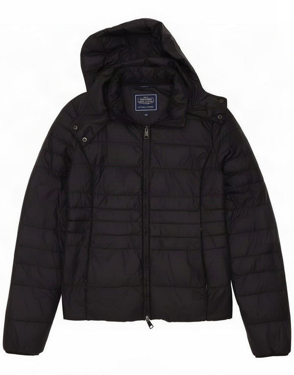 Piumino Donna Liu Jo con Cappuccio IT 46 Large Blu Navy Poliammide