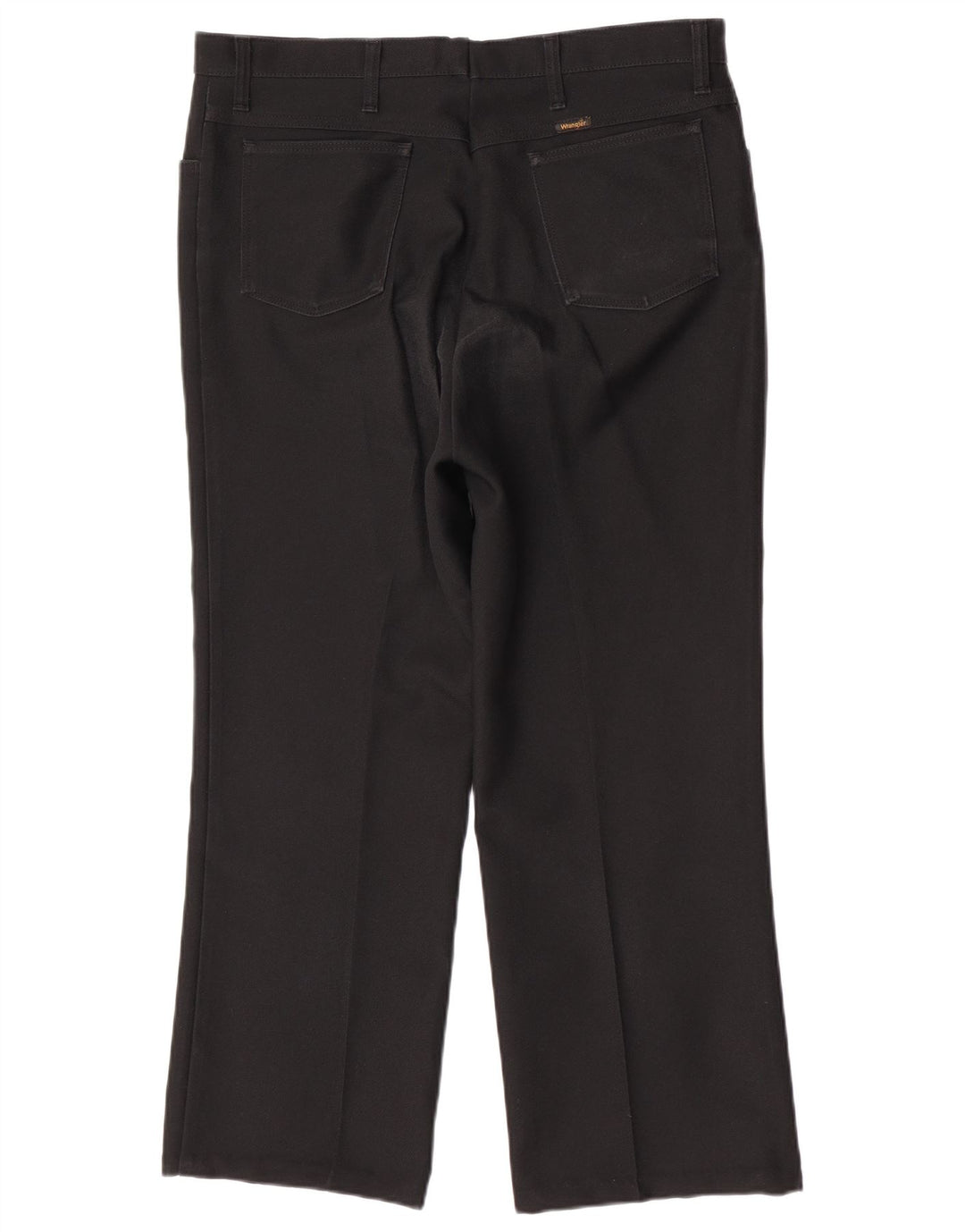 Pantaloni casual dritti da uomo Wrangler W42 L28 poliestere nero