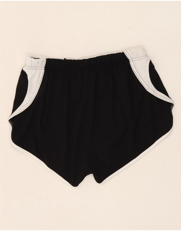 ASICS Womens Sport Shorts UK 14 Medium Black Colourblock Polyester