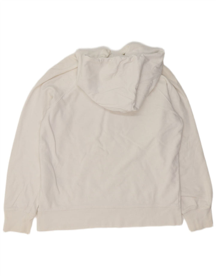 Maglione con cappuccio grafico da uomo LEVI'S piccolo in cotone bianco