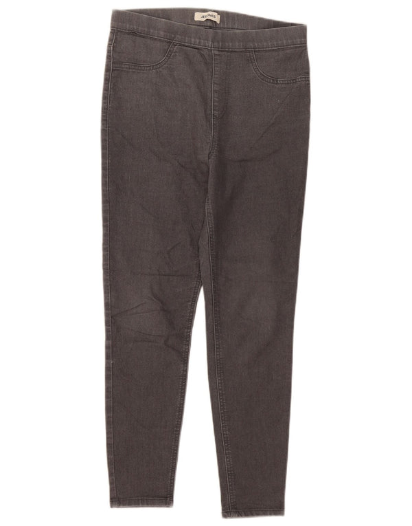 Jeans Jeggings da donna Marks & Spencer UK 10 Small W30 L27 Cotone grigio