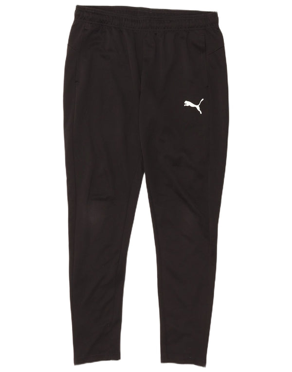 Pantaloni da tuta da uomo Puma Large neri in poliestere