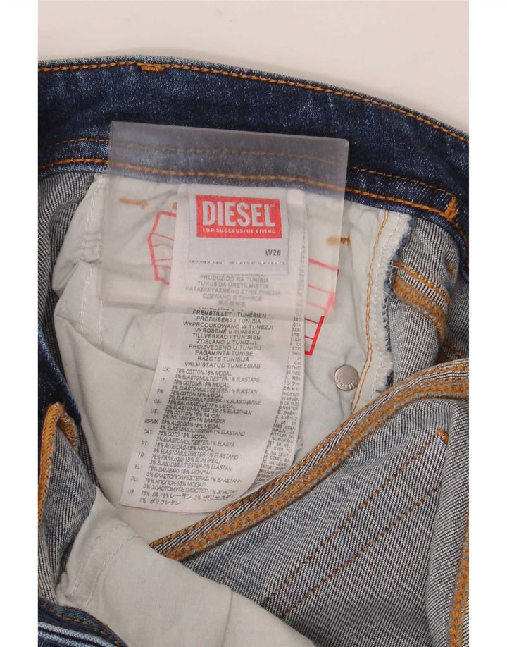 Jeans svasati da donna Diesel W26 L32 cotone blu