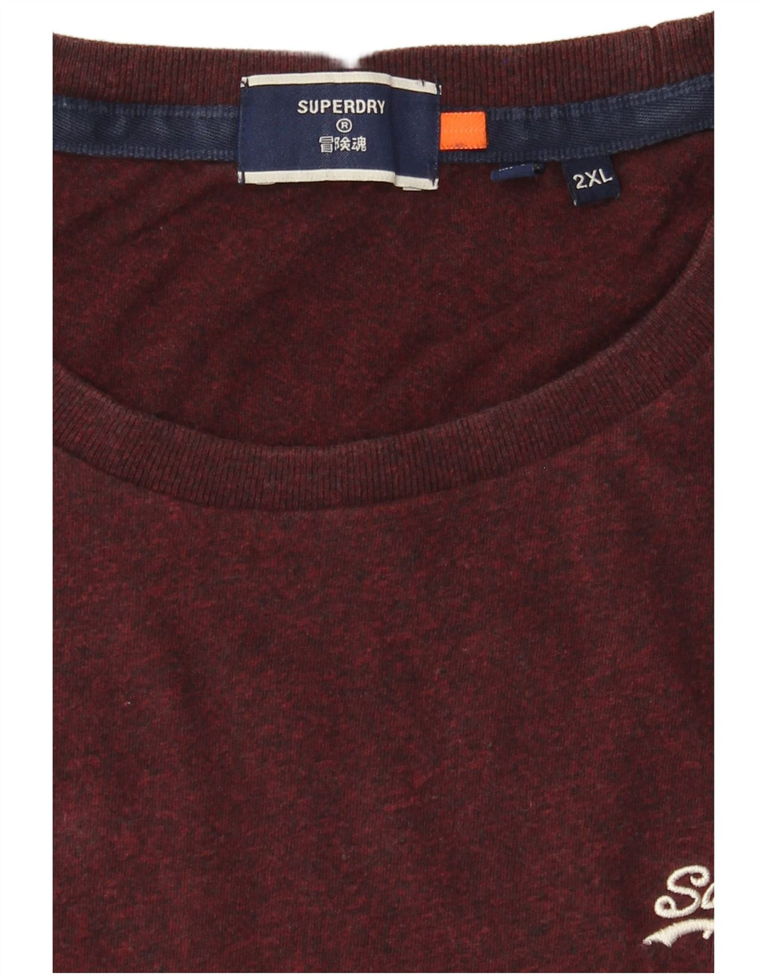 T-shirt grafica da uomo Superdry Top 2XL Bordeaux