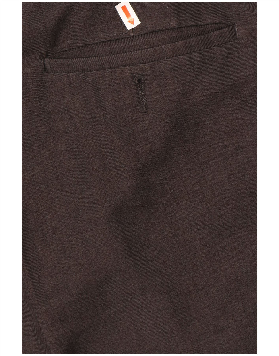 Pantaloni da abito con pegging da uomo Marks & Spencer W44 L29 poliestere grigio