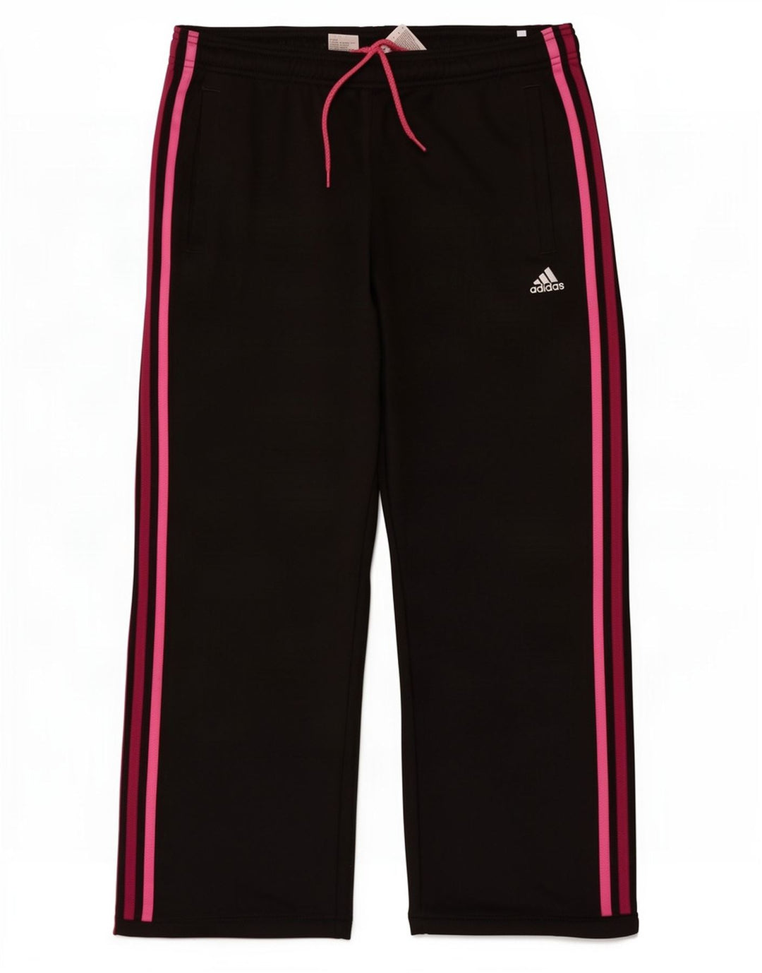 Pantaloni da tuta da donna Adidas UK 12 Medium Nero Poliestere