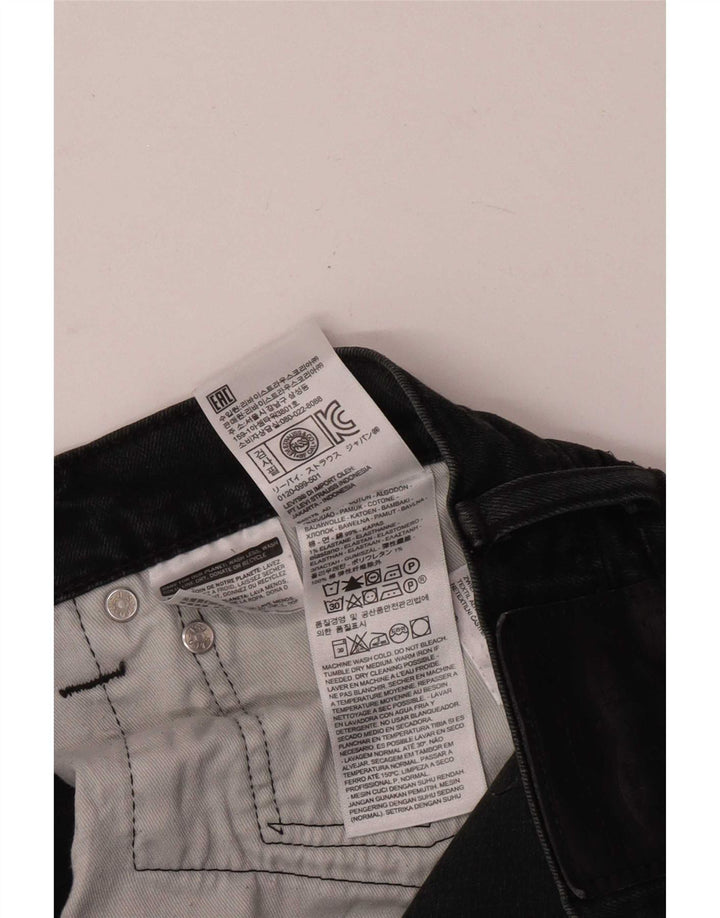 Jeans slim da uomo Levi's W36 L32 cotone nero