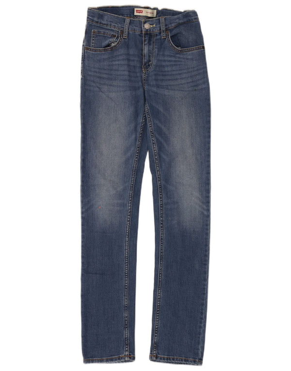 Levi's Ragazzi 510 Jeans Skinny 11-12 Anni W26 L30 Cotone Blu