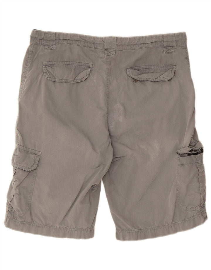 Pantaloncini cargo da uomo CHAMPION medi W32 in cotone grigio