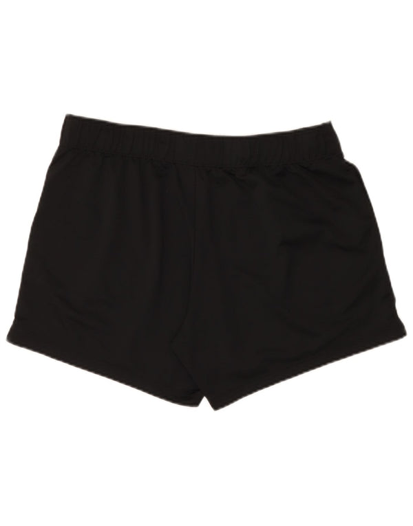 Pantaloncini sportivi Nike da donna Dri Fit UK 14 Large Nero Poliestere