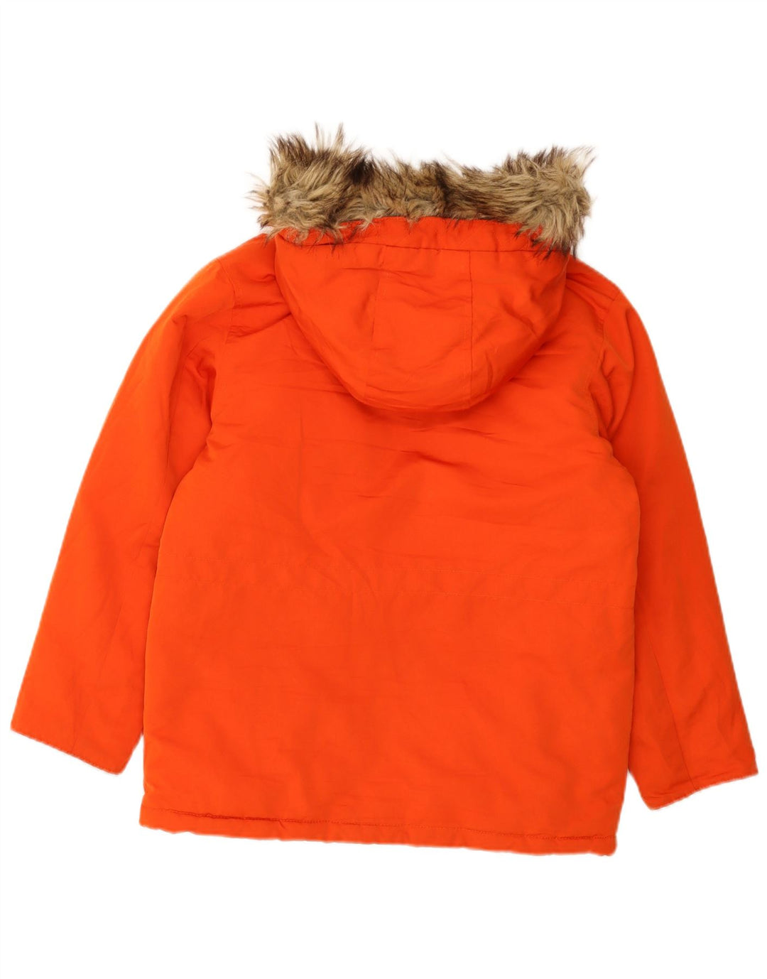 Giacca Parka con cappuccio GAP per ragazzi 11-12 anni XL arancione poliestere