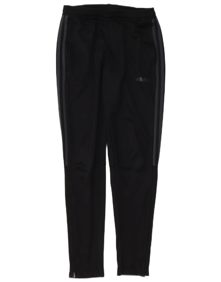 Pantaloni da tuta Adidas Aeroready da uomo piccoli in poliestere nero