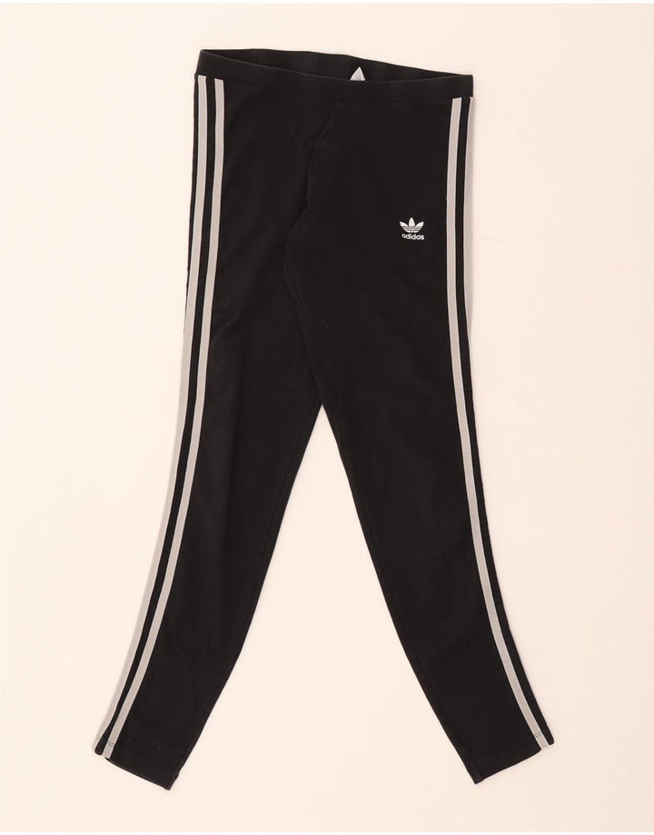 Leggings Adidas da donna UK 8 piccolo cotone nero