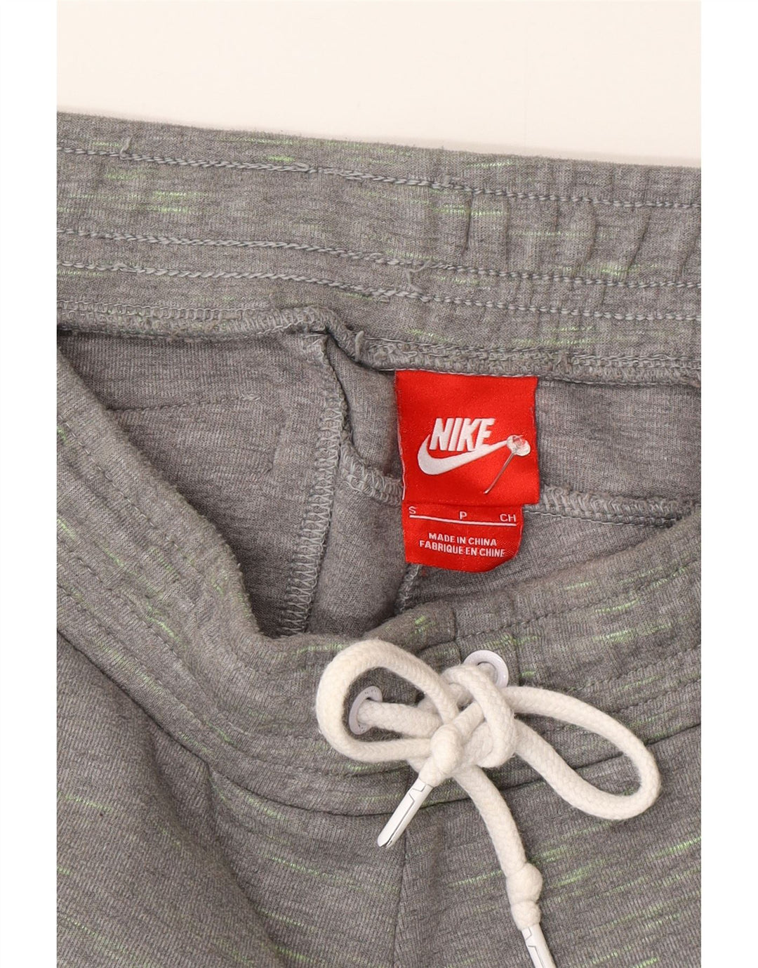 Pantaloni da tuta da uomo Nike Joggers piccoli in cotone chiazzato grigio