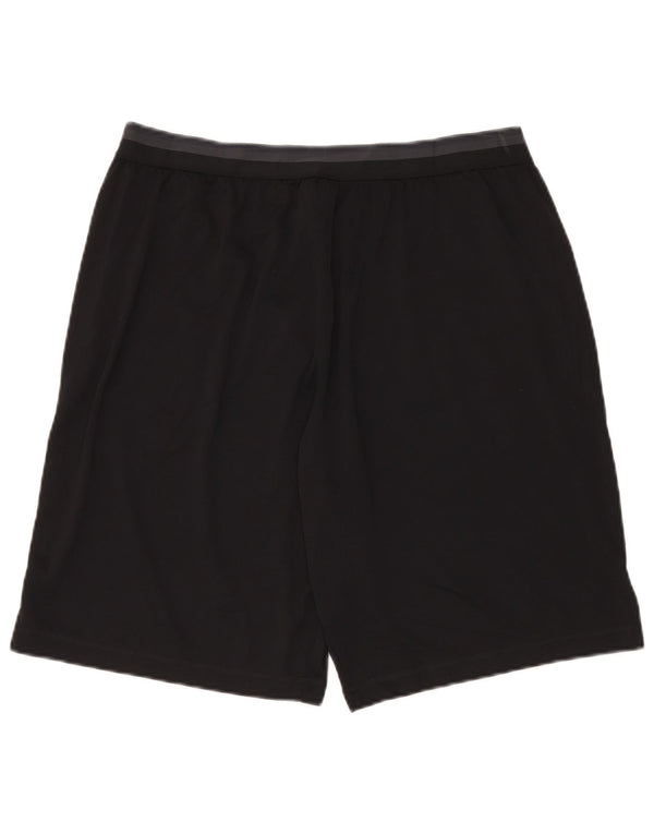 Pantaloncini sportivi da uomo Adidas XL Sport in poliestere nero