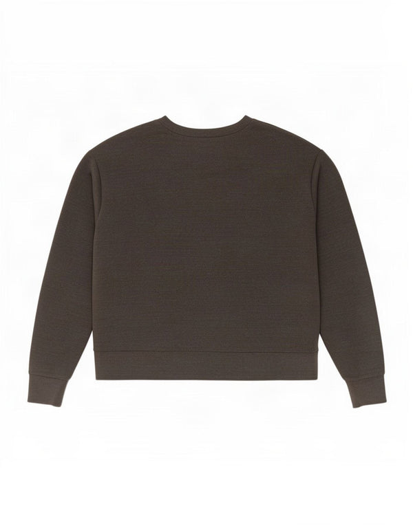 Cos Felpa da uomo Maglione in poliestere chiazzato grigio medio