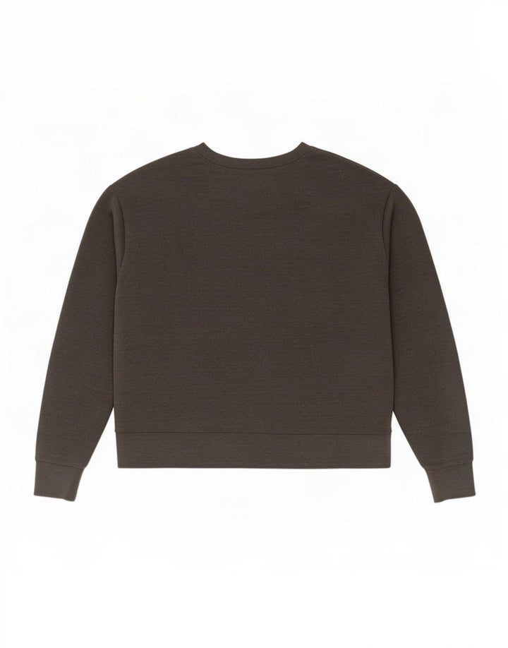 Cos Felpa da uomo Maglione in poliestere chiazzato grigio medio