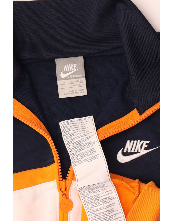 Giacca da tuta grafica Nike da ragazzo, 12-13 anni, grande, colore giallo