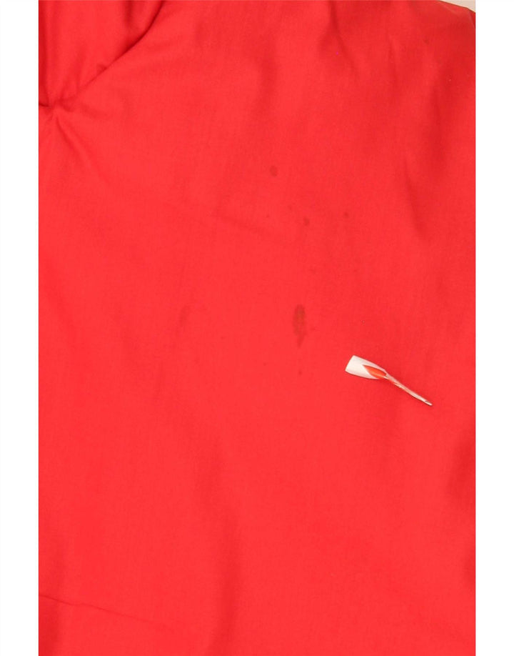 Giacca a vento da uomo Ferrari UK 42 XL poliestere rosso