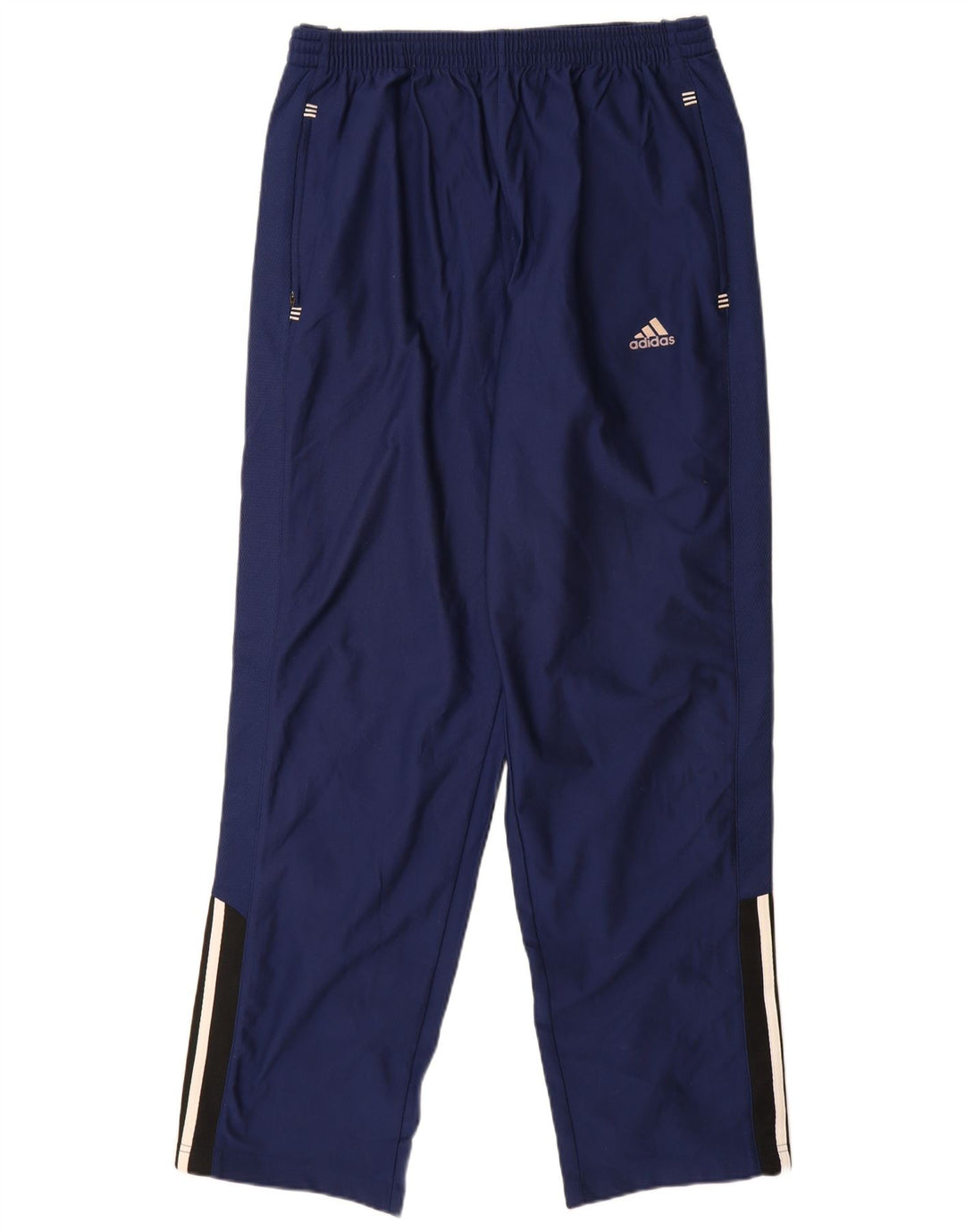 Pantaloni da tuta ADIDAS Climalite da uomo grandi color block blu navy