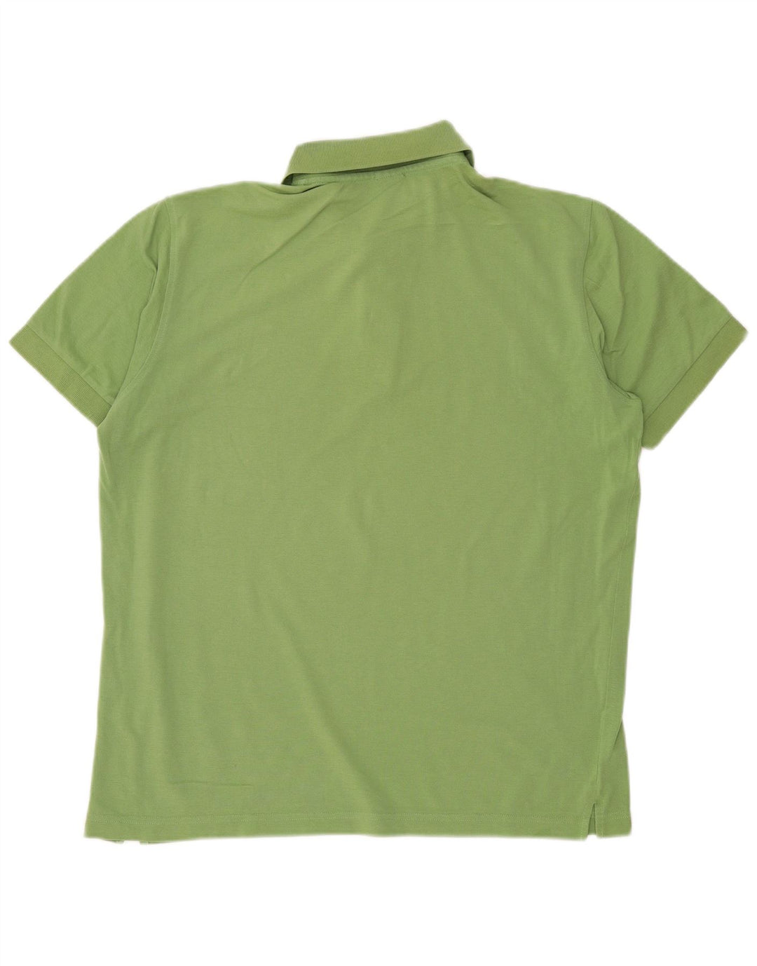 Polo da uomo Hugo Boss in cotone verde medio