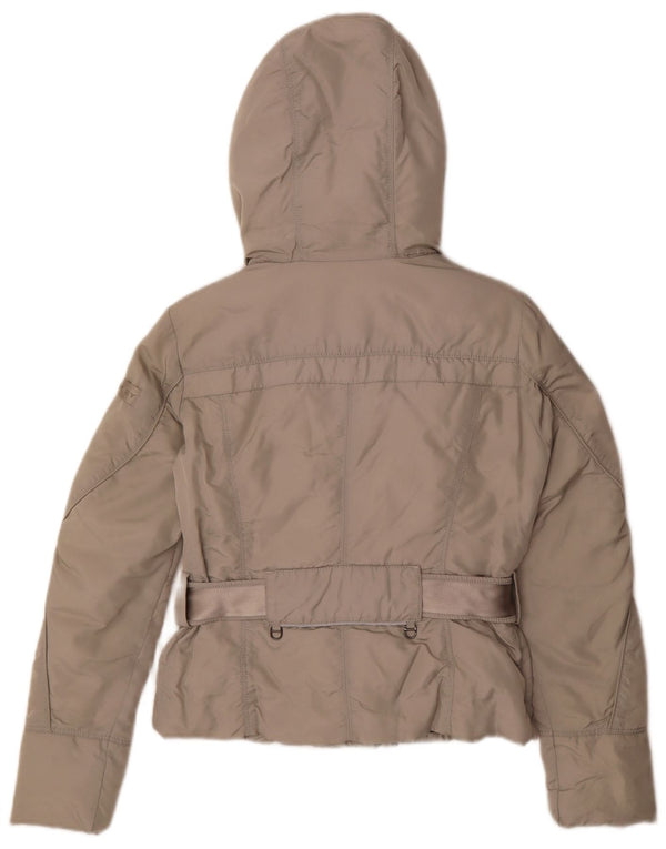 Piumino con cappuccio Donna PEUTEREY IT 40 Small Grigio Poliammide