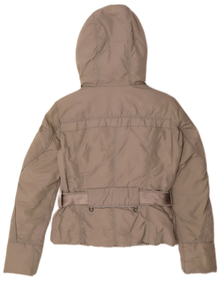 Piumino con cappuccio Donna PEUTEREY IT 40 Small Grigio Poliammide